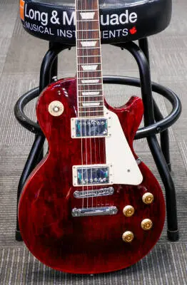 Gibson - Les Paul Studio Electric Guitar - Wine Red 2